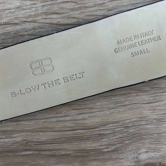 B Low The Belt faux snake embossed belt - Picture 3 of 5